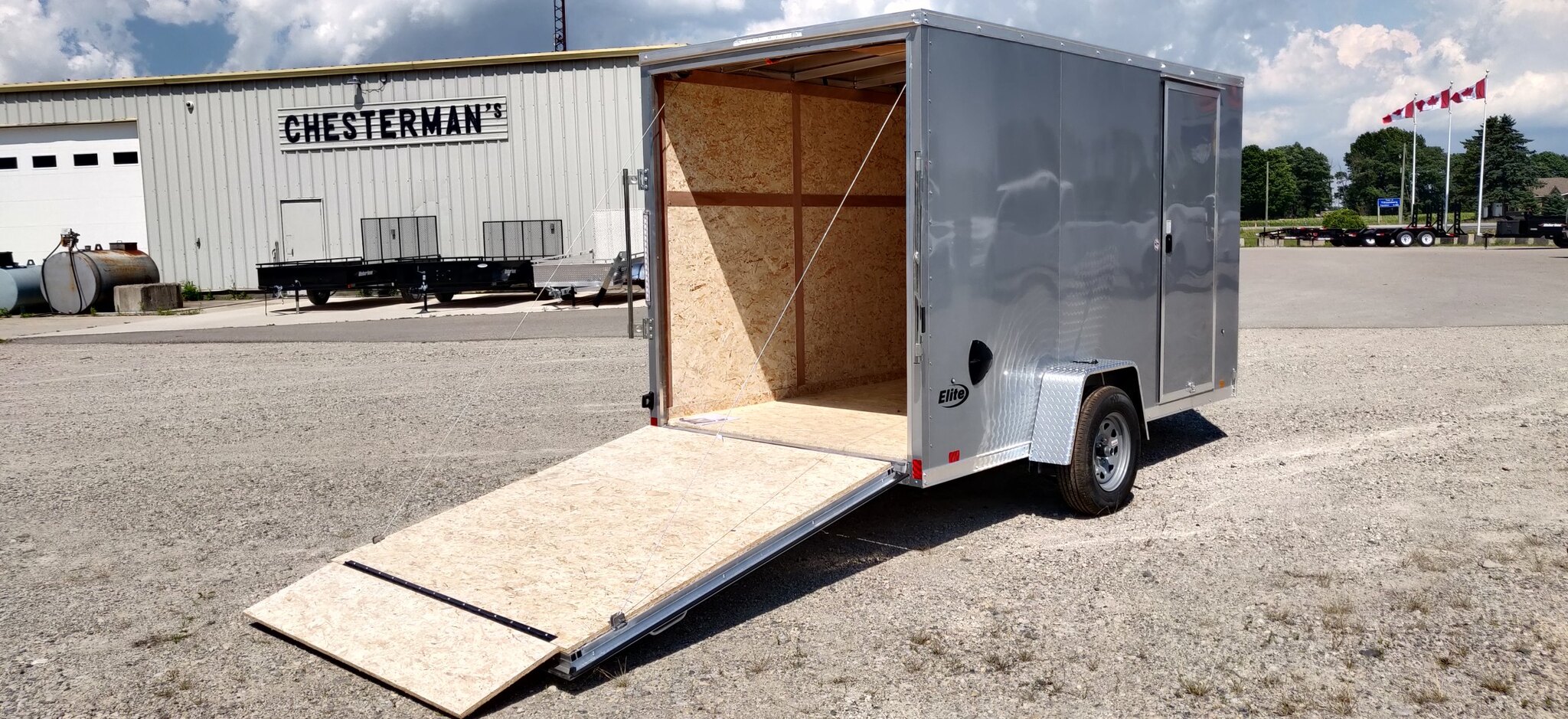 2023 Pace 6x12 Elite Aluminum Cargo Trailer (Ramp)