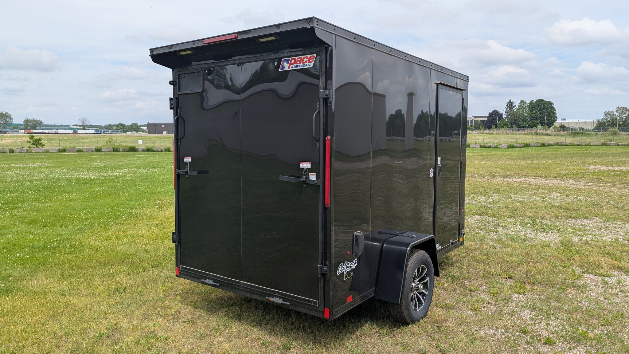 2026 Pace 6x10 Outback Deluxe Cargo Trailer (Ramp / 78 Interior)