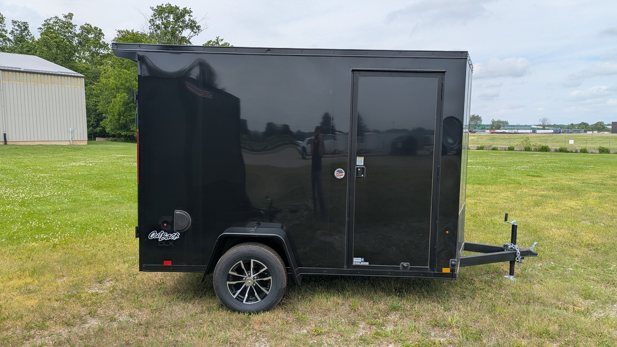 2026 Pace 6x10 Outback Deluxe Cargo Trailer (Ramp / 78 Interior)