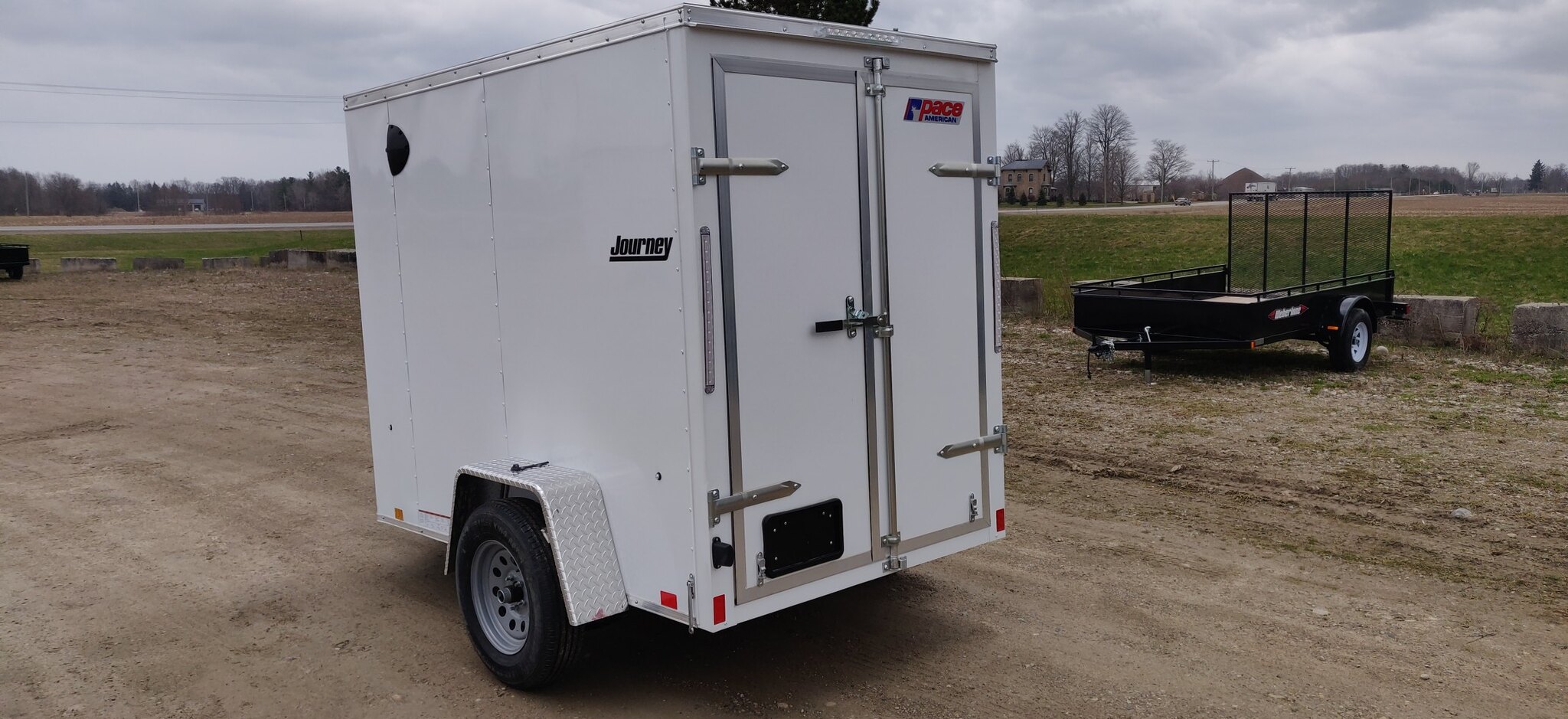 2023 Pace 5x8 Journey SE Cargo Trailer (Barn Doors / 6in Height)