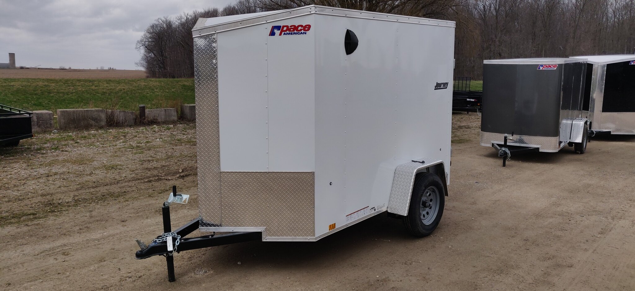 2023 Pace 5x8 Journey SE Cargo Trailer (Barn Doors / 6in Height)