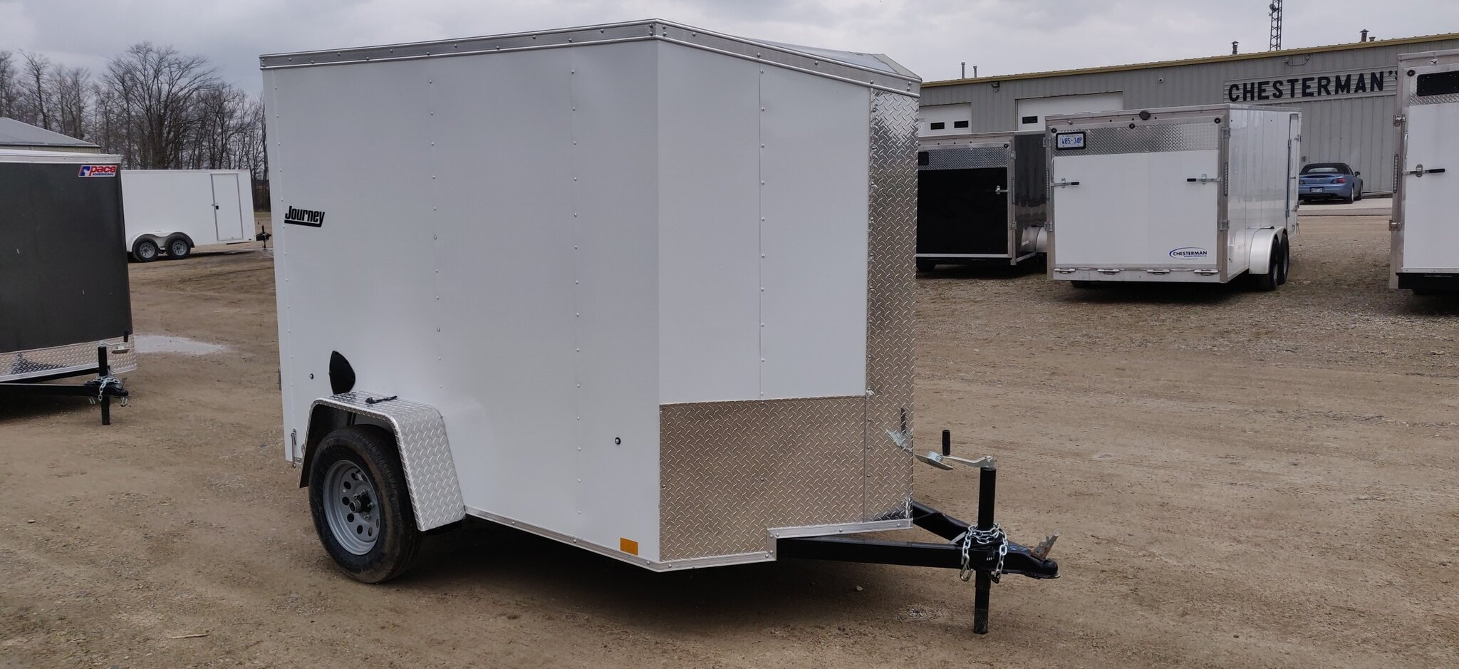 2023 Pace 5x8 Journey SE Cargo Trailer (Barn Doors / 6in Height)