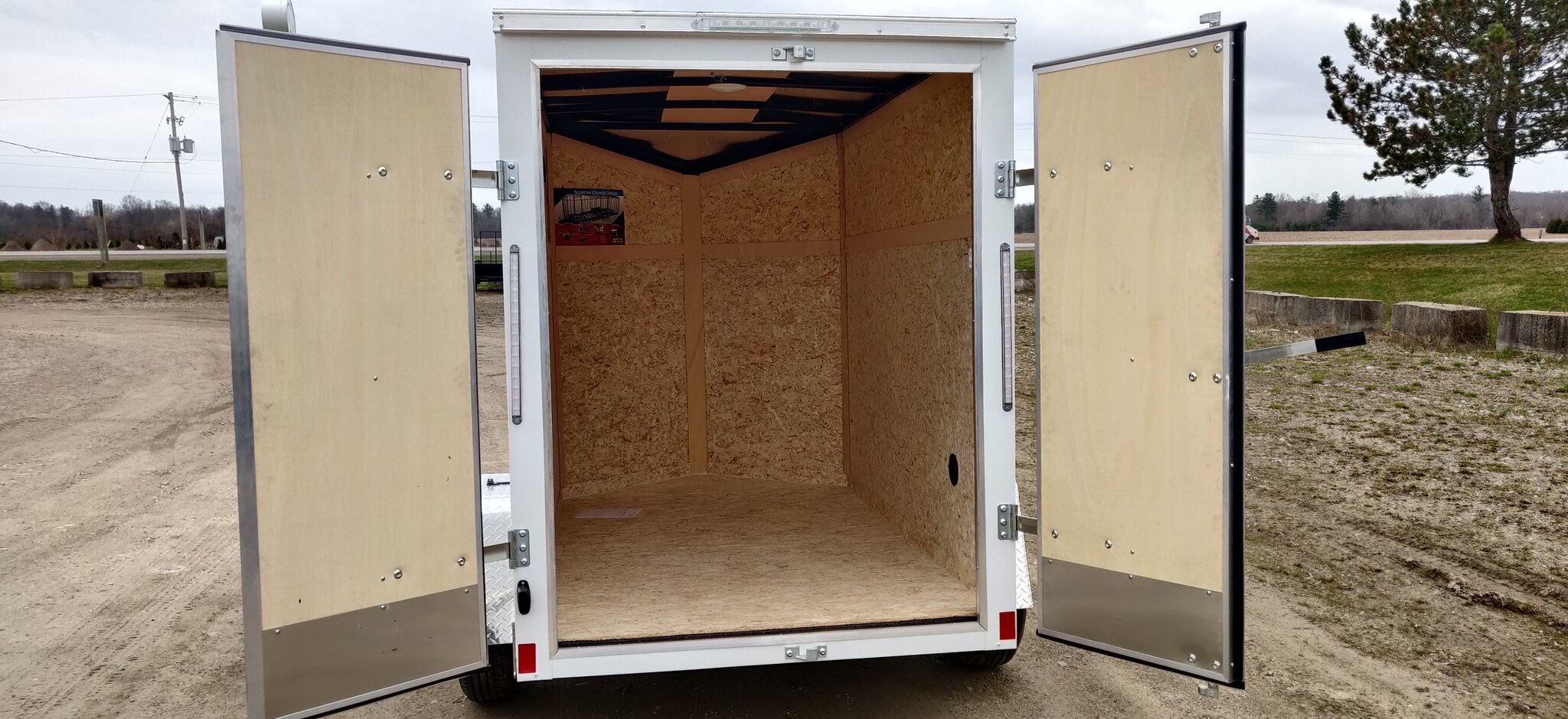 2023 Pace 5x8 Journey SE Cargo Trailer (Barn Doors / 6in Height)