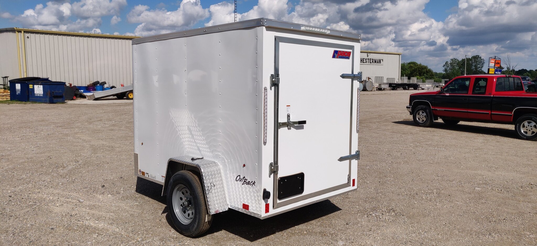 2023 Pace 5x8 Outback Cargo Trailer (Barn Door)