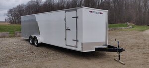 2022 Weberlane 7x26 Contractor Tandem Axle Trailer (Rear Ramp) Demo SUMMER SALE