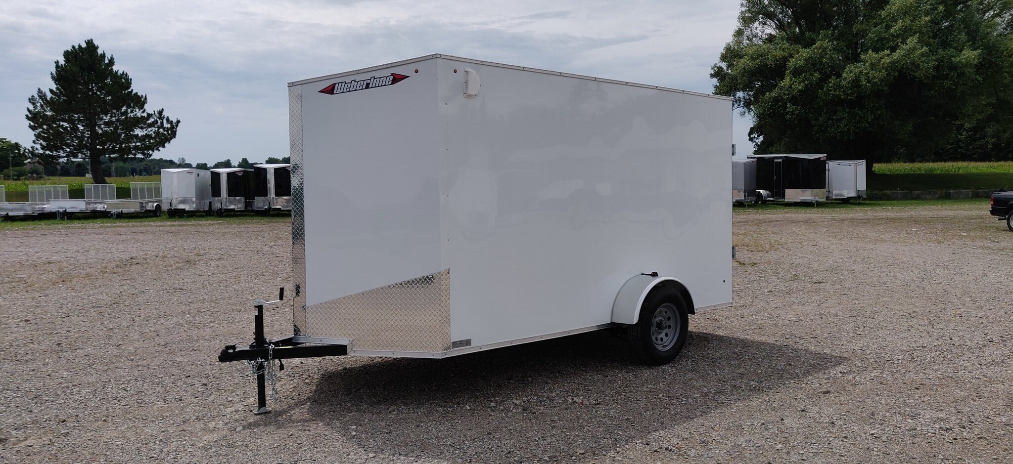 2023 Weberlane 6x12 Estate Cargo Trailer (6 inch / Rear Ramp)