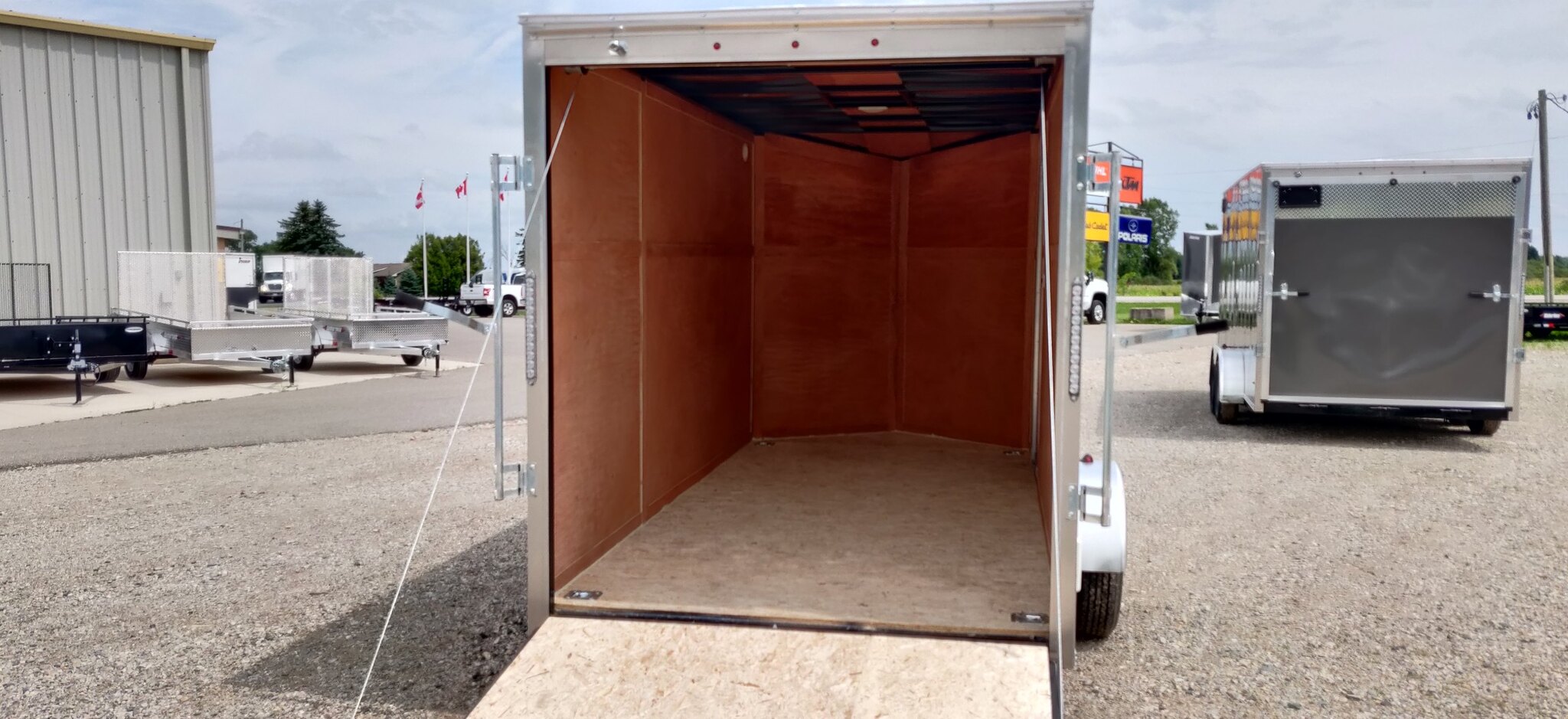 2023 Weberlane 6x12 Estate Cargo Trailer (6 inch / Rear Ramp)