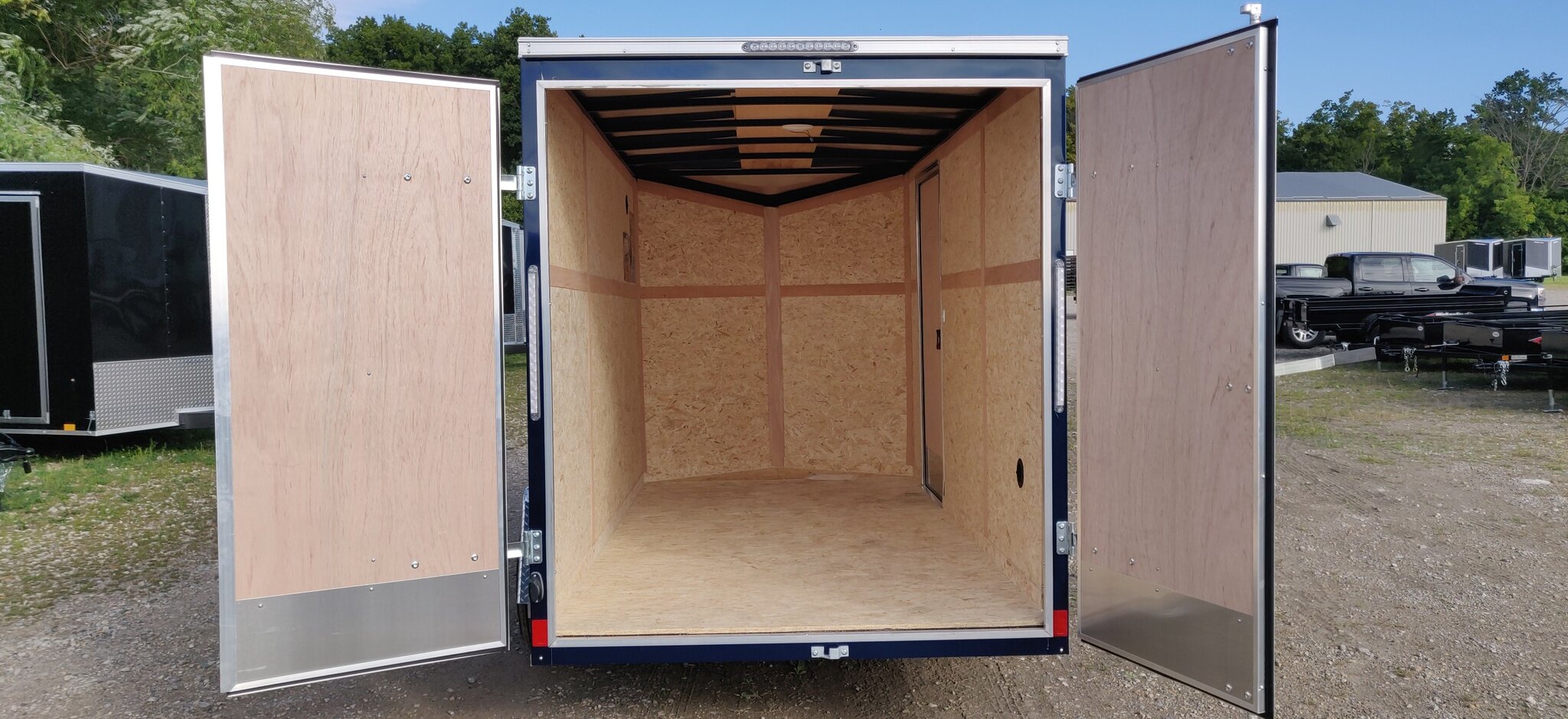 2023 Pace 6x12 Outback Deluxe Cargo Trailer (6 in Height / Barn Doors)