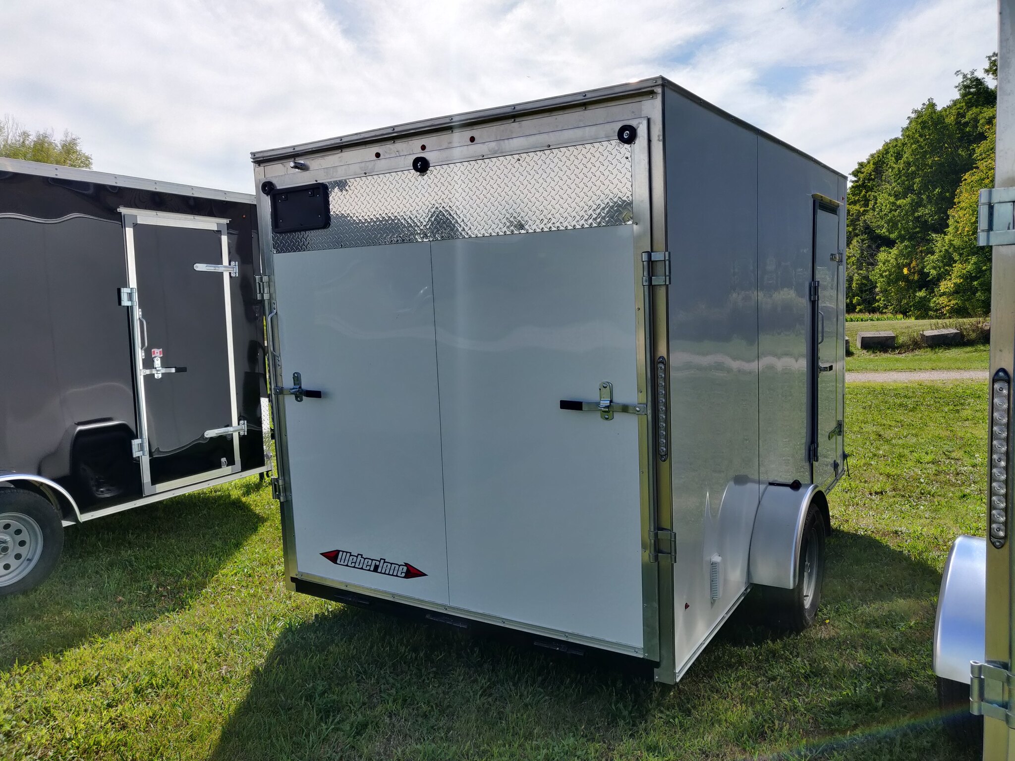 2023 Weberlane 7x12 Estate Cargo Trailer (12 inch / Rear Ramp)