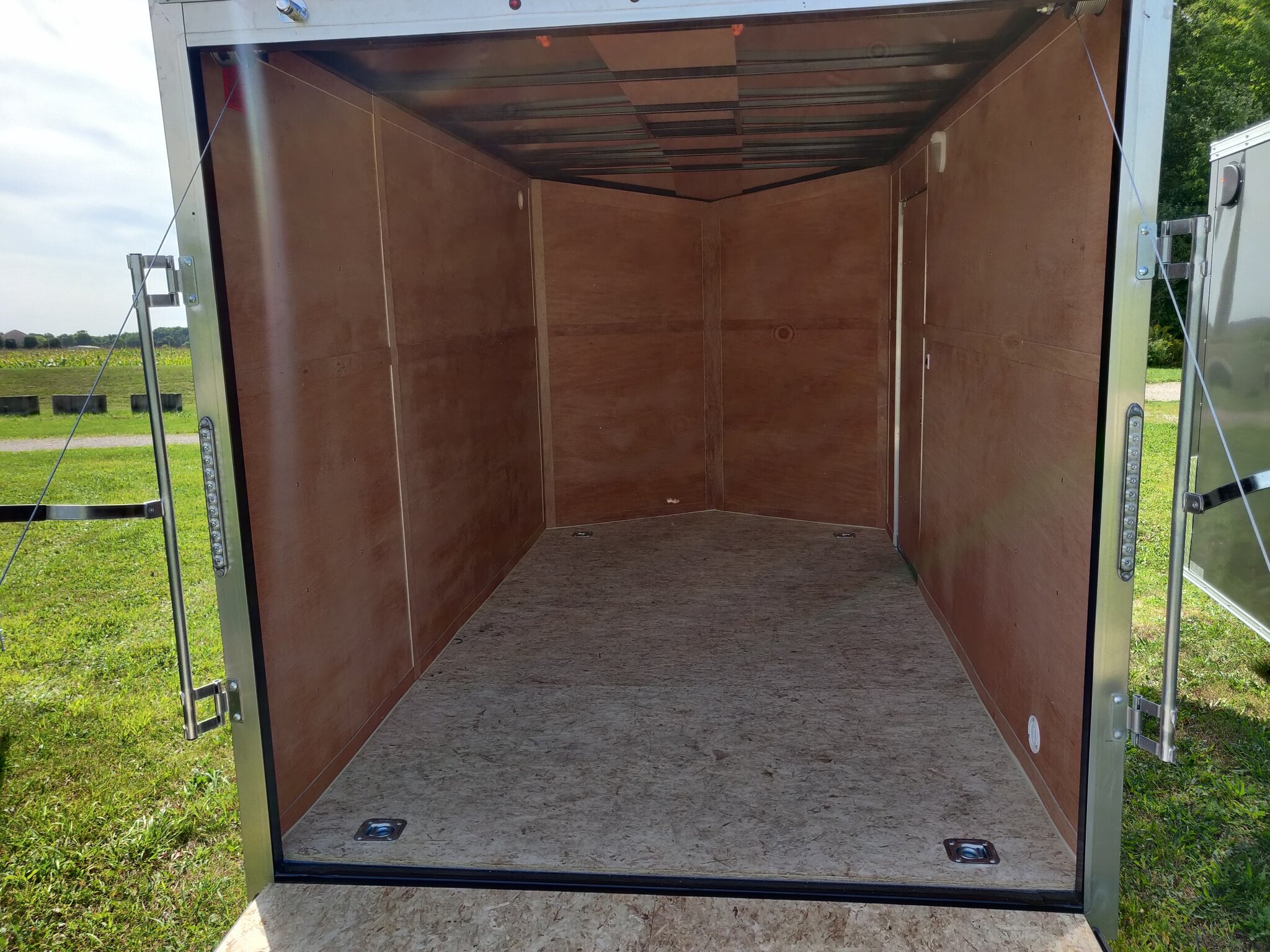 2023 Weberlane 7x12 Estate Cargo Trailer (12 inch / Rear Ramp)