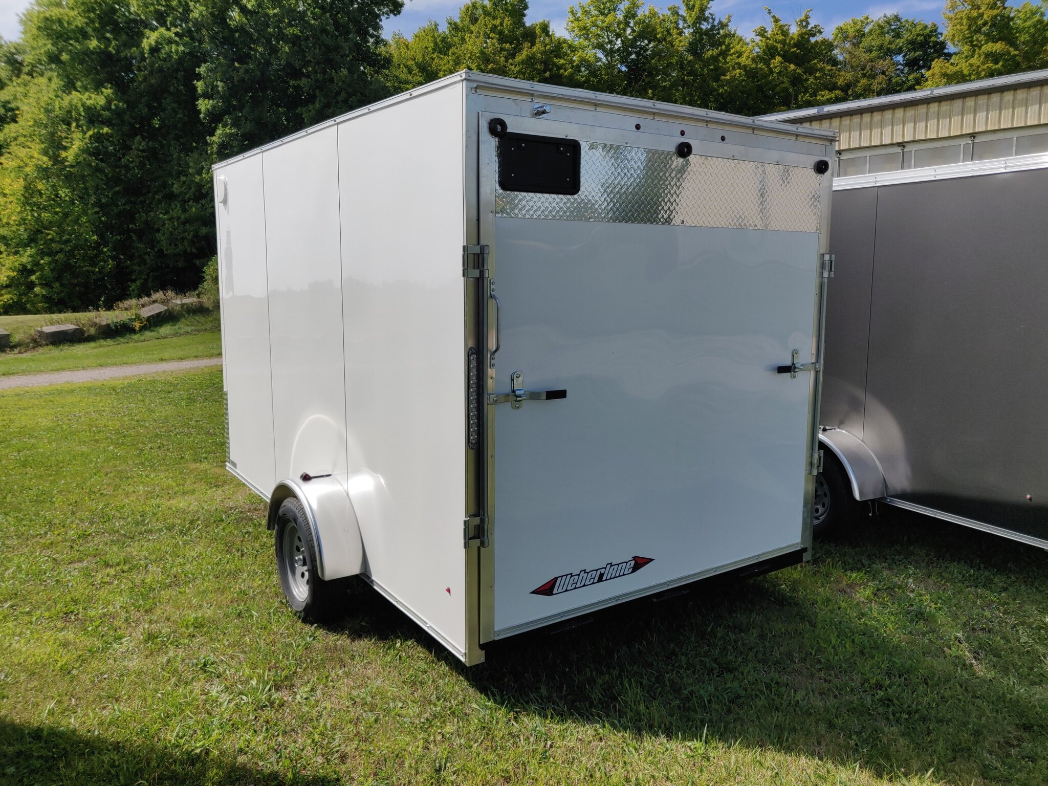 2023 Weberlane 7x12 Estate Cargo Trailer (12 inch / Rear Ramp)