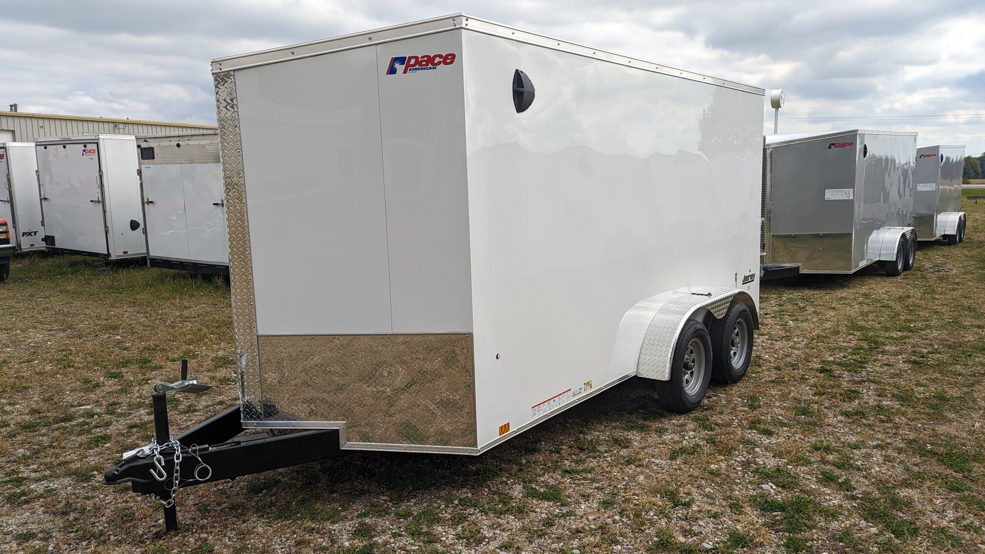 2024 Pace 7x14 Journey SE Tandem Cargo Trailer (6 Height / Barn Doors)