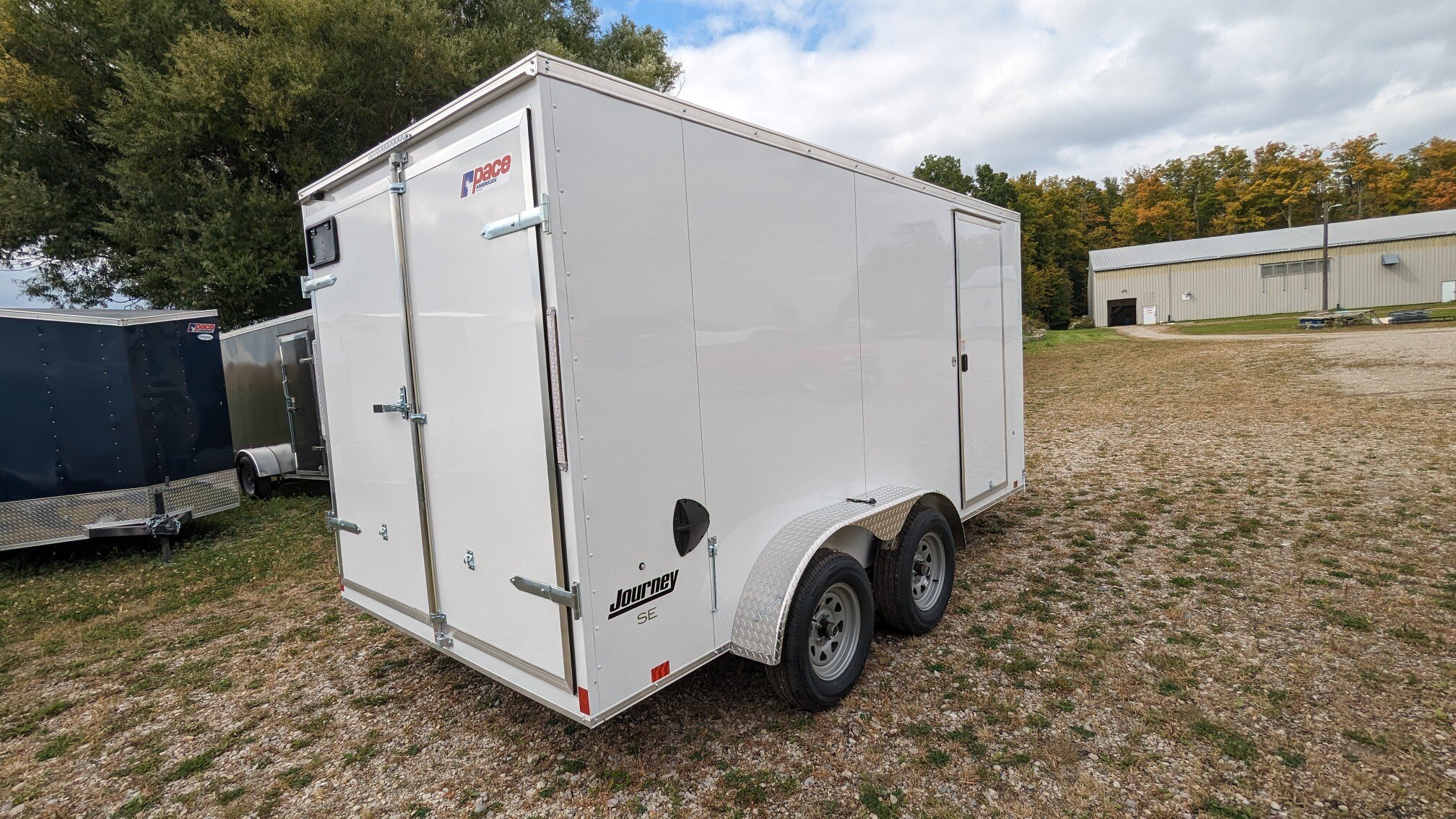 2024 Pace 7x14 Journey SE Tandem Cargo Trailer (6 Height / Barn Doors)