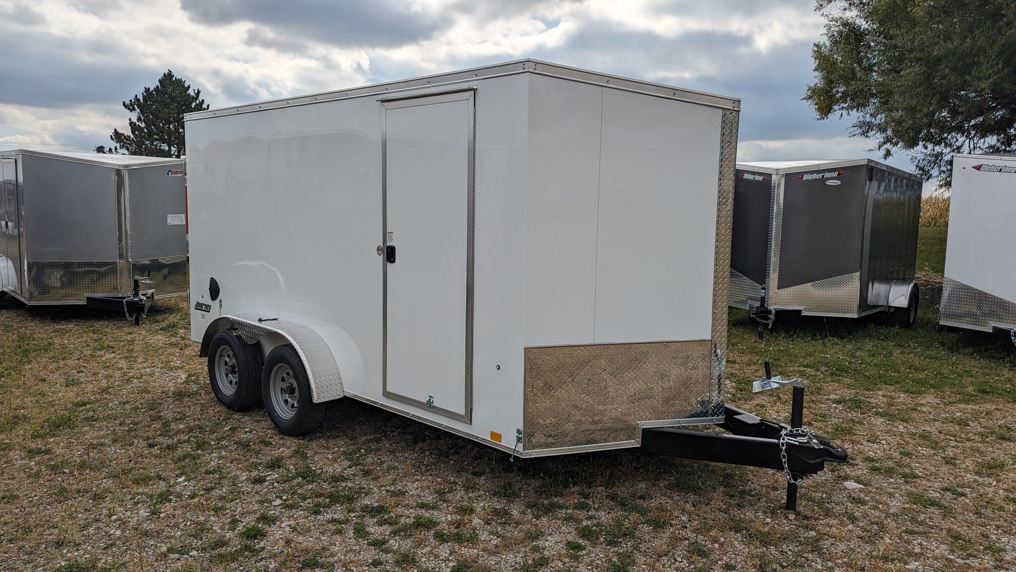 2024 Pace 7x14 Journey SE Tandem Cargo Trailer (6 Height / Barn Doors)