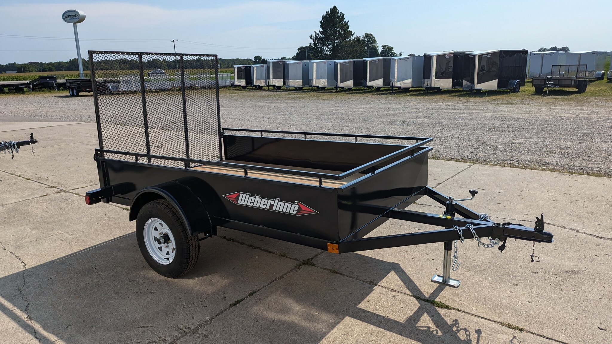 2025 Weberlane 5x8 Utility Trailer (EC860)