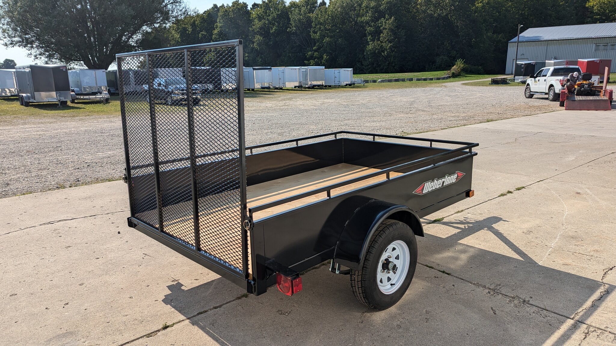 2025 Weberlane 5x8 Utility Trailer (EC860)