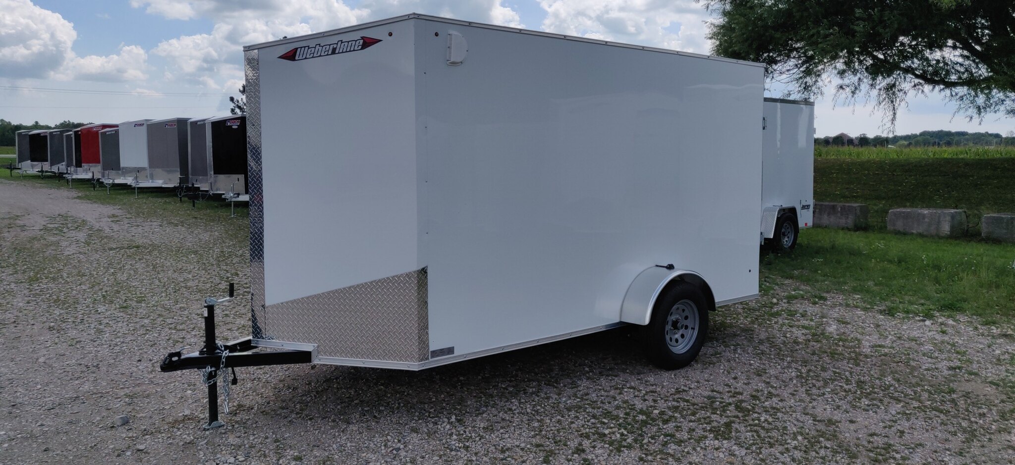 2023 Weberlane 6x12 Estate Cargo Trailer (6 inch / Rear Ramp)