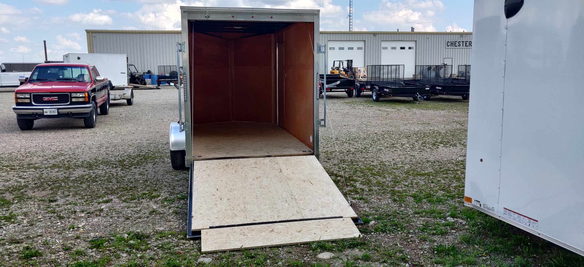 2023 Weberlane 6x12 Estate Cargo Trailer (6 inch / Rear Ramp)