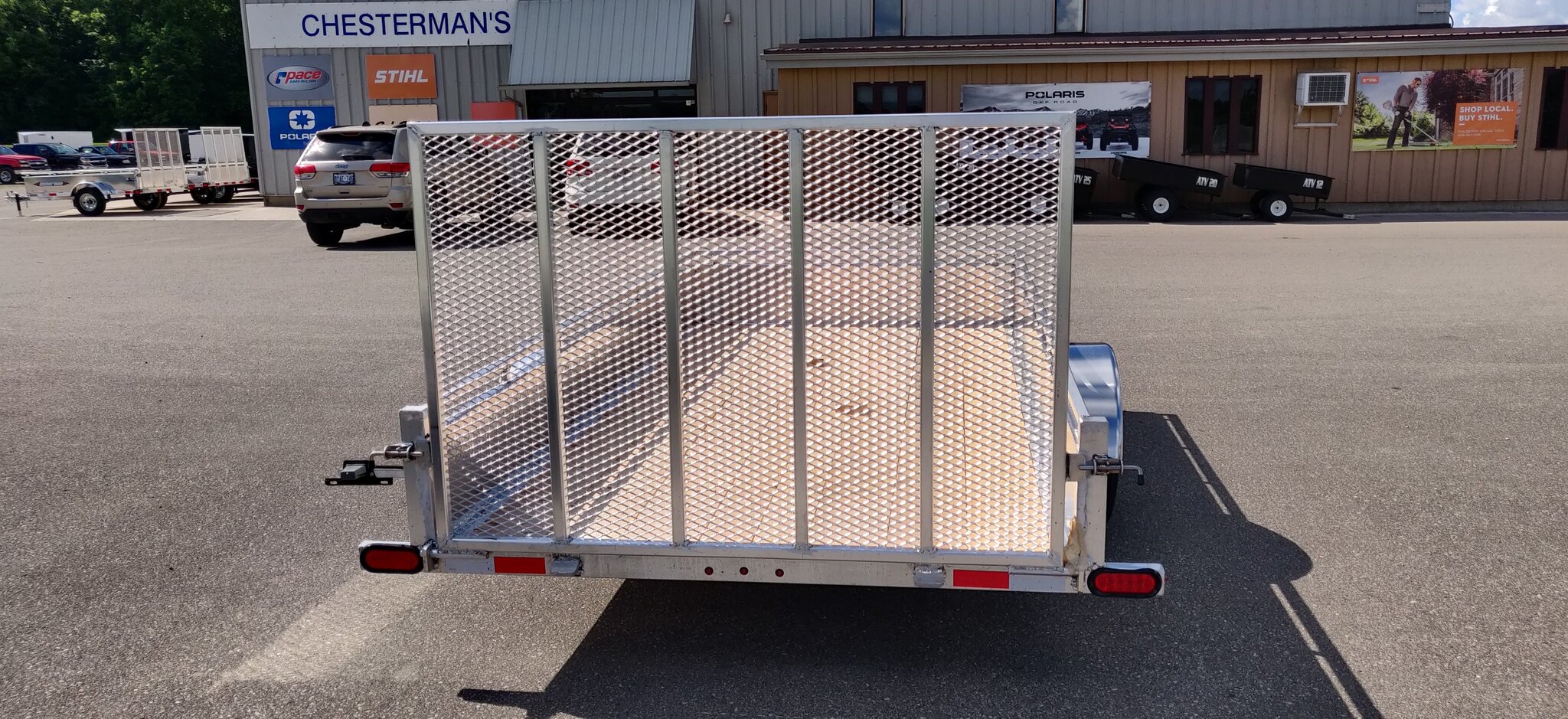 2023 Weberlane 6x12 Aluminum Utility Trailer (AWL1272)