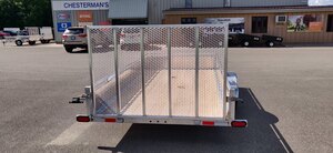 2023 Weberlane 6x12 Aluminum Utility Trailer (AWL1272) SUMMER SALE