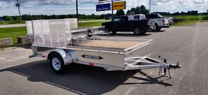 2023 Weberlane 6x12 Aluminum Utility Trailer (AWL1272) SUMMER SALE