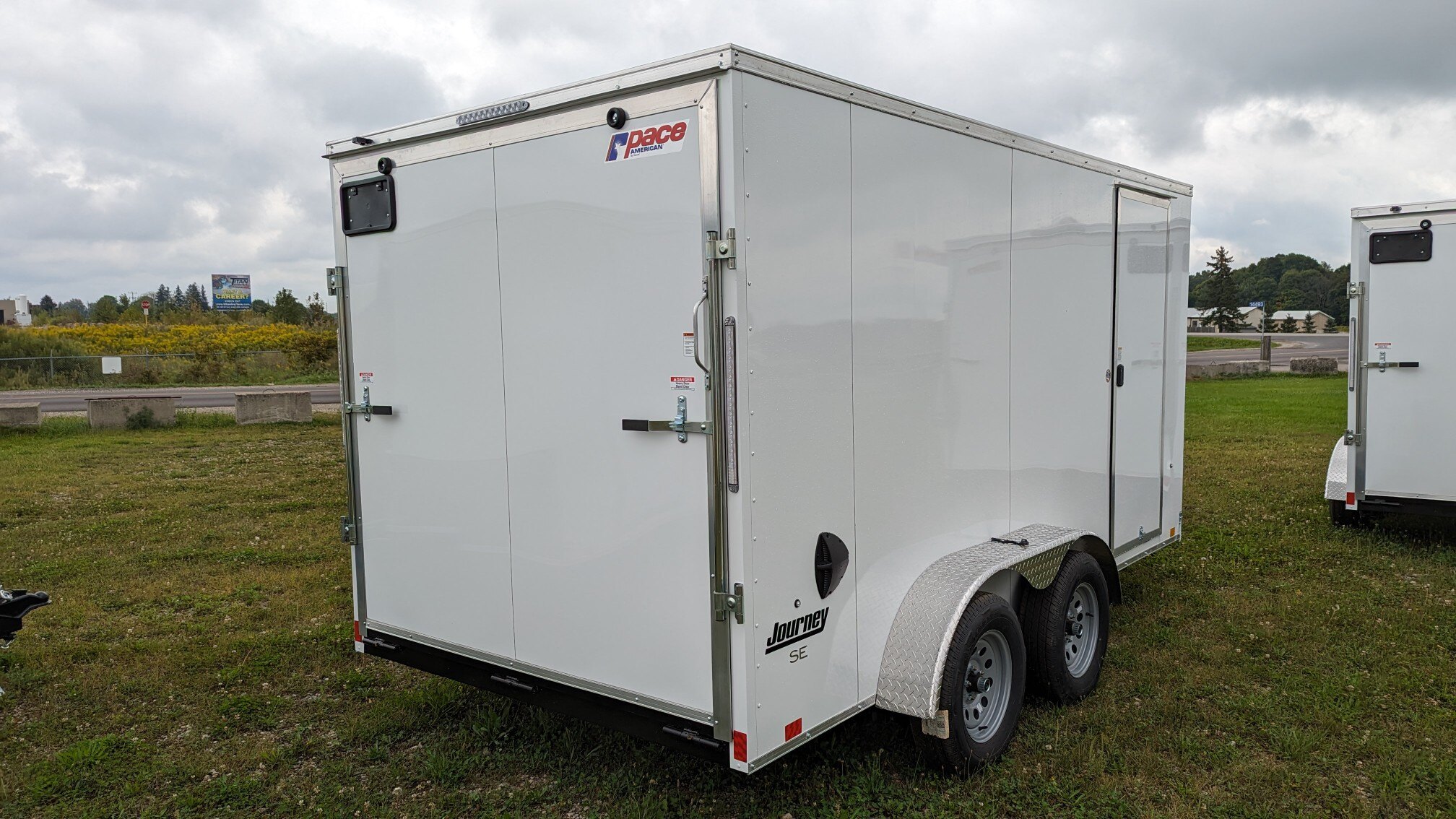 2023 Pace 7x14 Journey SE Tandem Cargo Trailer (6 Height / Ramp)