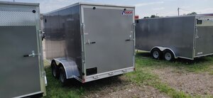2023 Pace 7x14 Elite Aluminum Tandem Axle Cargo Trailer (9.5 in / Ramp) SUMMER SALE