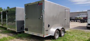 2023 Pace 7x14 Elite Aluminum Tandem Axle Cargo Trailer (9.5 in / Ramp) SUMMER SALE