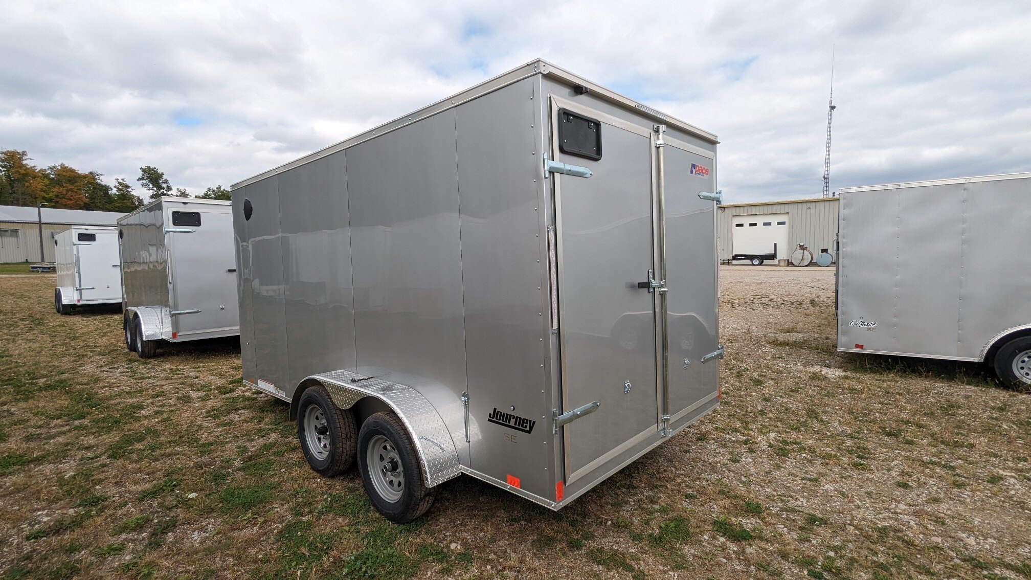 2024 Pace 7x14 Journey SE Tandem Cargo Trailer (6 Height / Barn Doors)