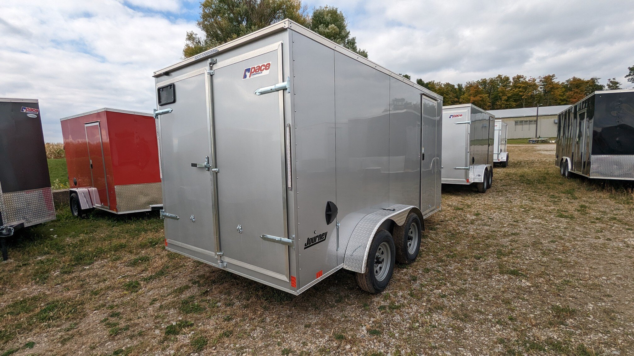 2024 Pace 7x14 Journey SE Tandem Cargo Trailer (6 Height / Barn Doors)