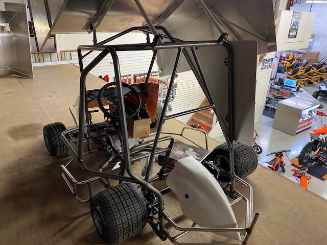 2023 QRC Spitfire Open 0.083 Racing Go Kart Rolling Chassis