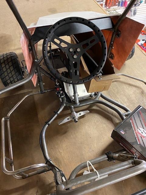 2023 QRC Spitfire Open 0.083 Racing Go Kart Rolling Chassis