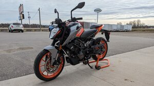 2023 KTM 200 Duke Silver May/June Promo
