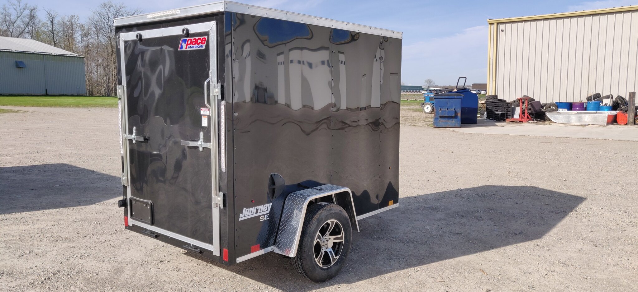 2023 Pace 5x8 Journey SE Cargo Trailer (6in / Ramp)