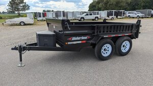 2025 Weberlane 6x10 Low Profile Dump Trailer (ECDWL1072LP) DEMO SUMMER SALE