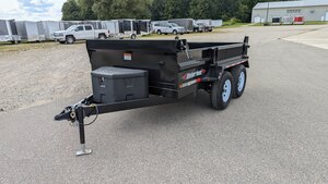 2025 Weberlane 6x10 Low Profile Dump Trailer (ECDWL1072LP) DEMO SUMMER SALE