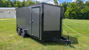 2026 Pace 7x14 Journey SE Tandem Cargo Trailer (Ramp / 78 Interior)