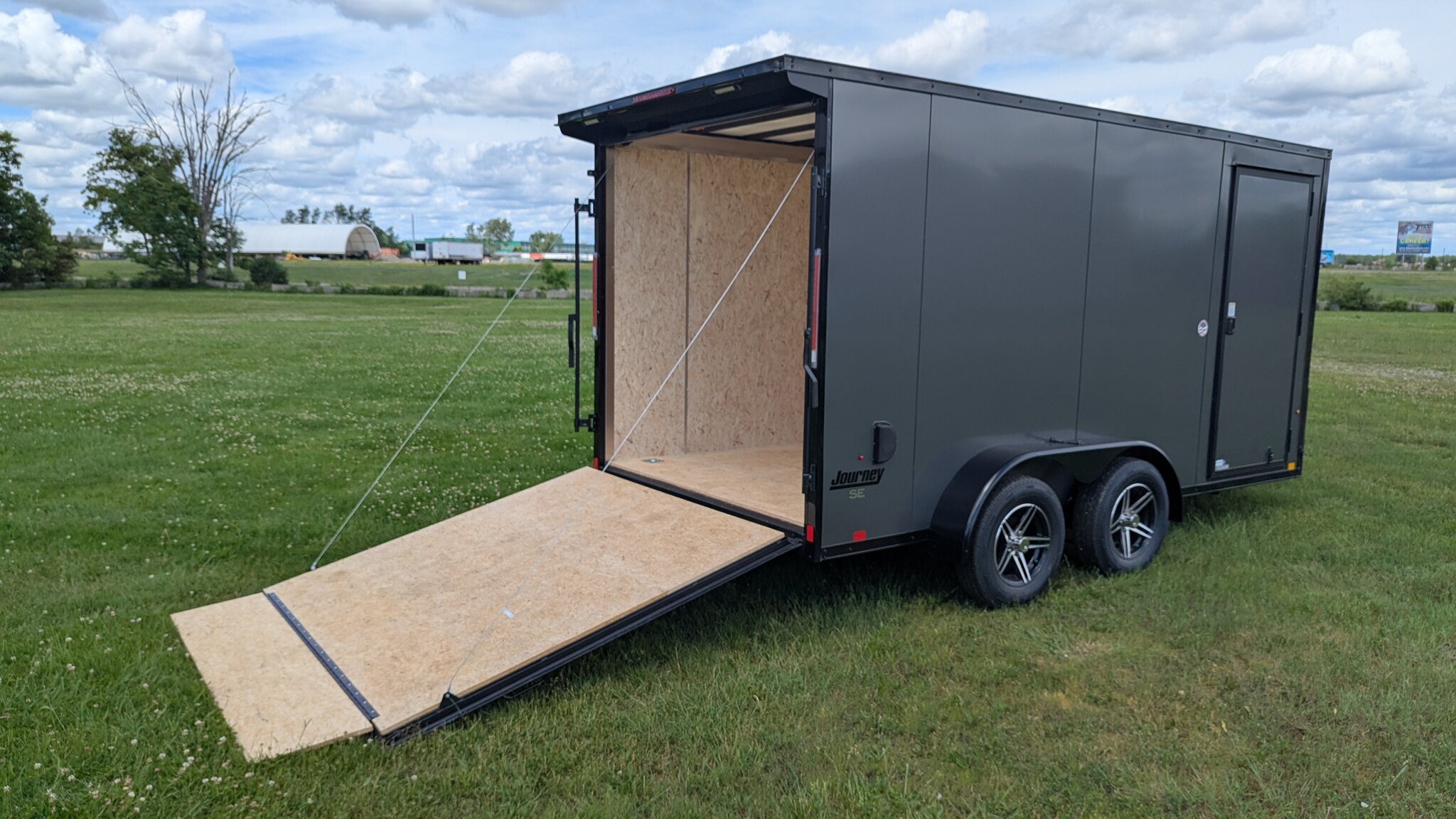 2026 Pace 7x14 Journey SE Tandem Cargo Trailer (Ramp / 78 Interior)