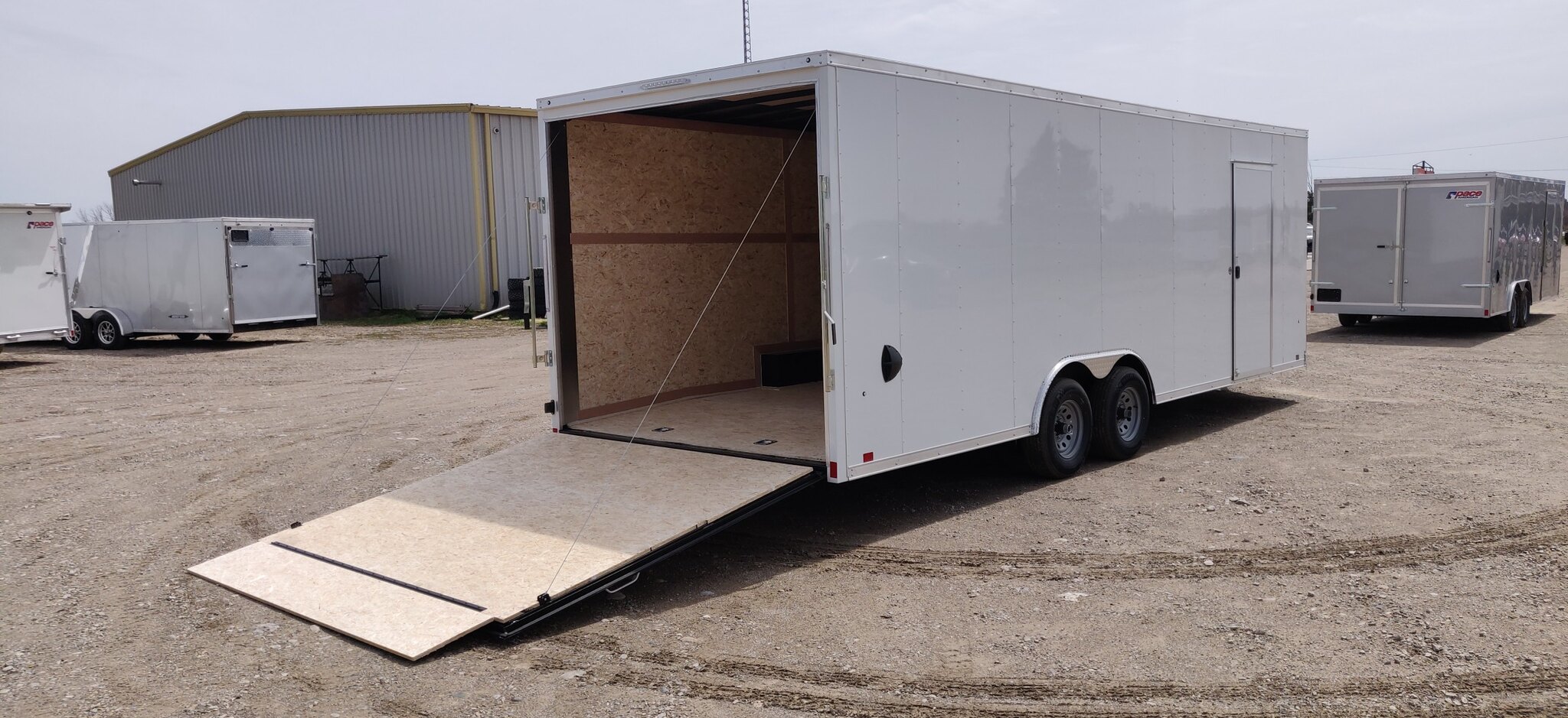 2023 Pace 8.5x24 Outback Deluxe Cargo Trailer (6in Height / Ramp / 5200LB)