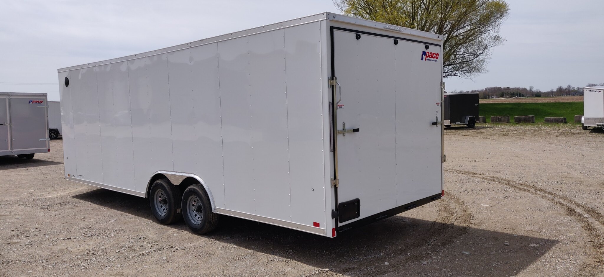 2023 Pace 8.5x24 Outback Deluxe Cargo Trailer (6in Height / Ramp / 5200LB)