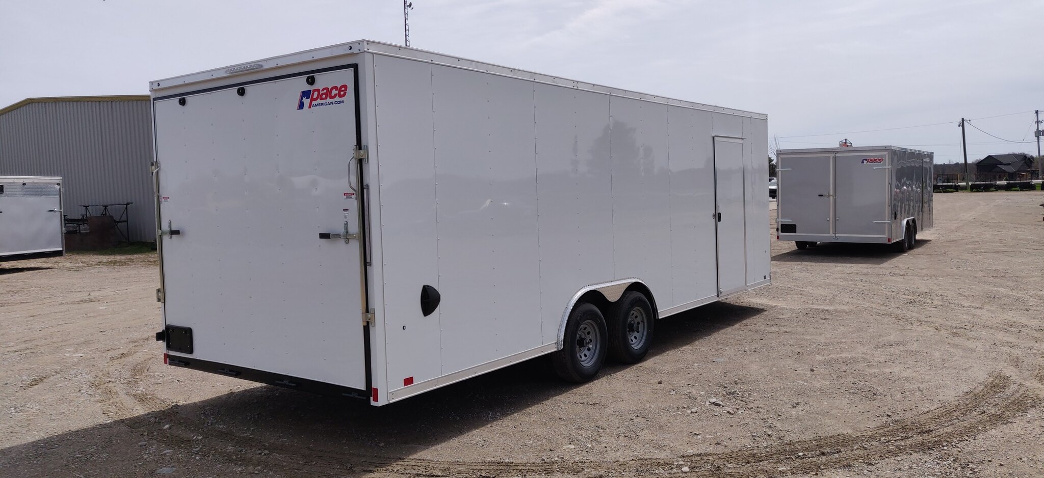 2023 Pace 8.5x24 Outback Deluxe Cargo Trailer (6in Height / Ramp / 5200LB)