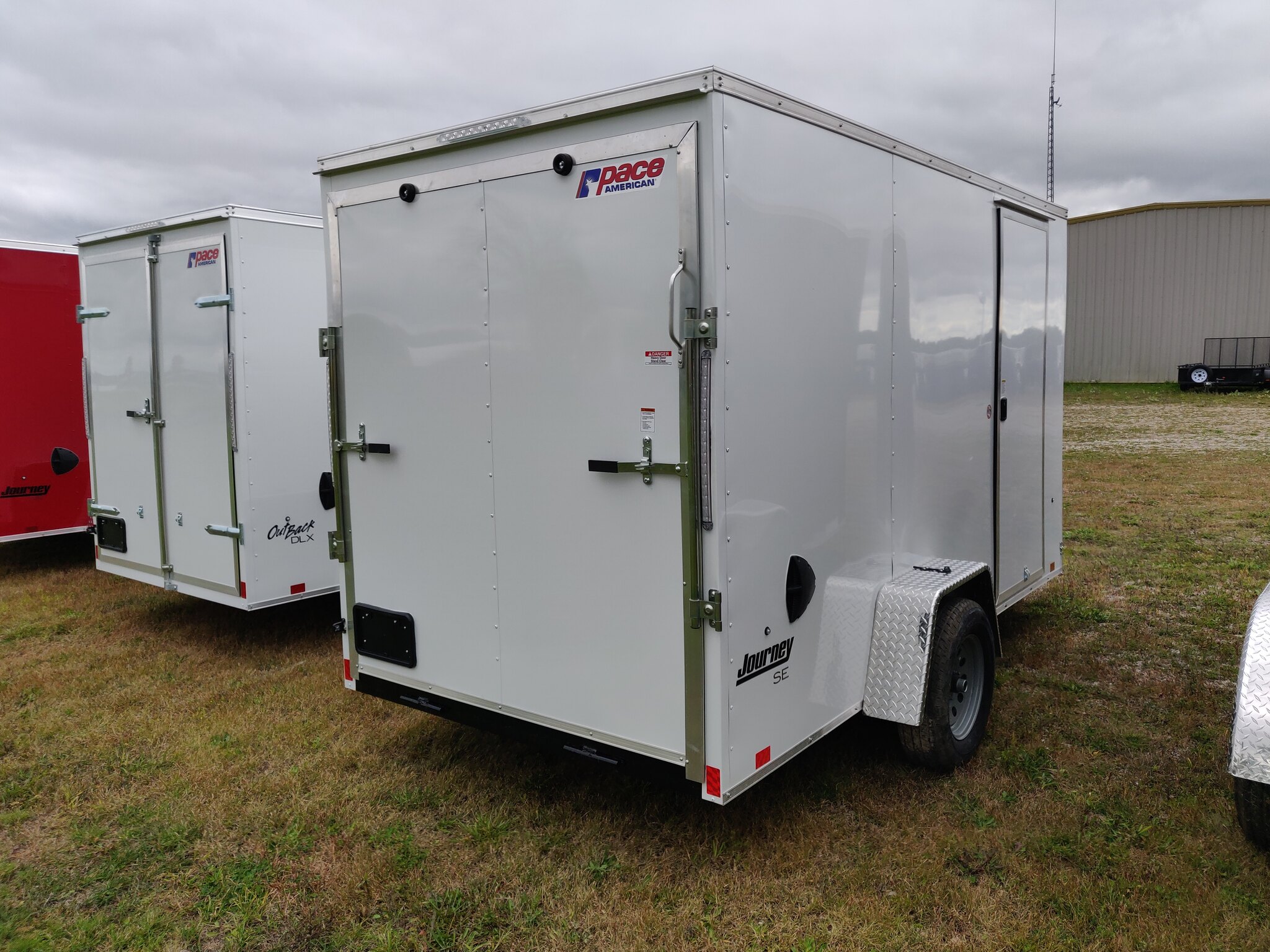 2023 Pace 6x12 Journey SE Cargo Trailer (6in Height / Ramp)