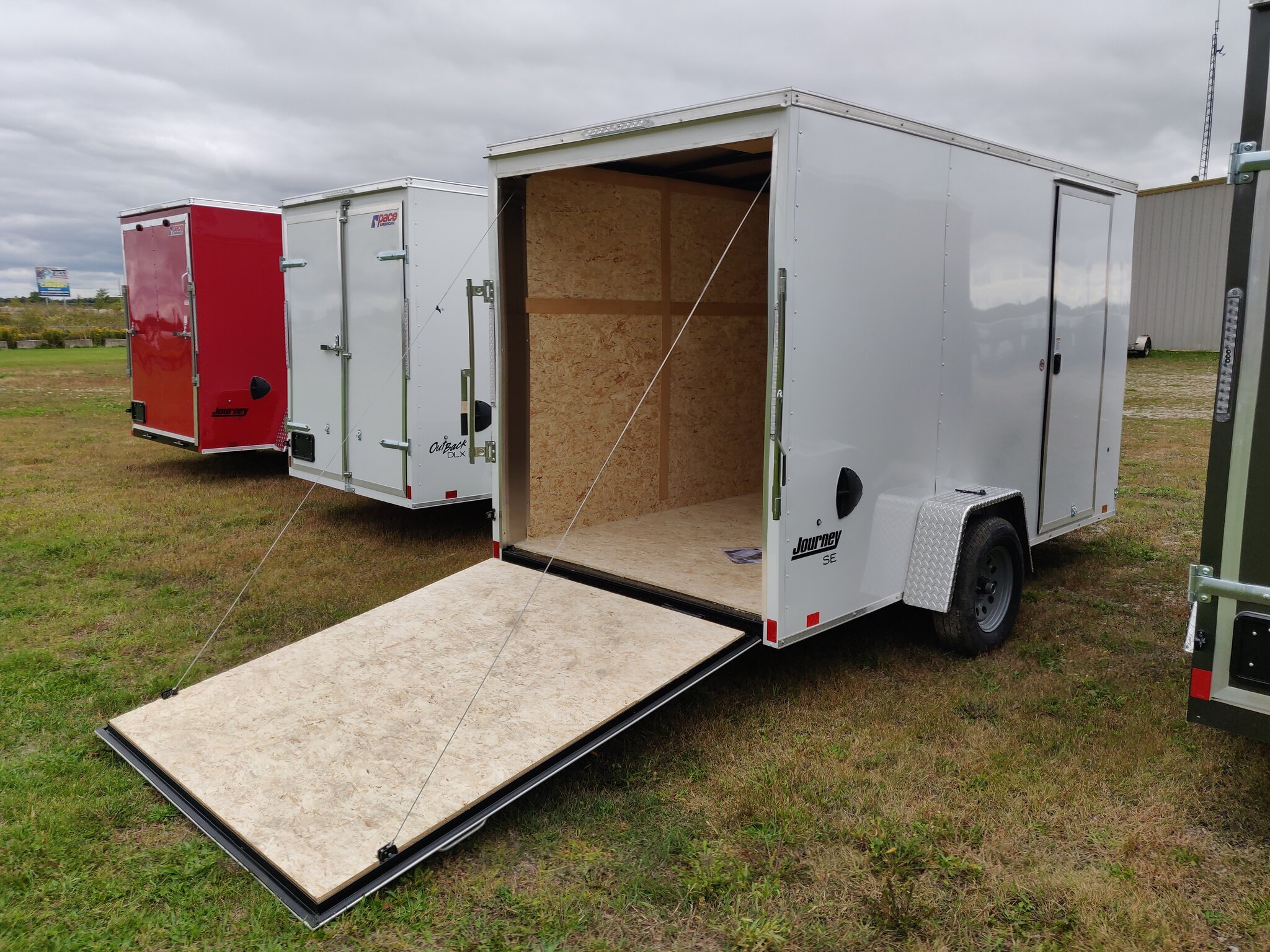 2023 Pace 6x12 Journey SE Cargo Trailer (6in Height / Ramp)