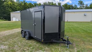 2026 Pace 7x14 Outback Deluxe Tandem Cargo Trailer (Ramp / 84 Interior)
