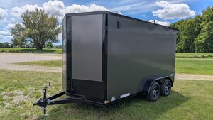 2026 Pace 7x14 Outback Deluxe Tandem Cargo Trailer (Ramp / 84 Interior)