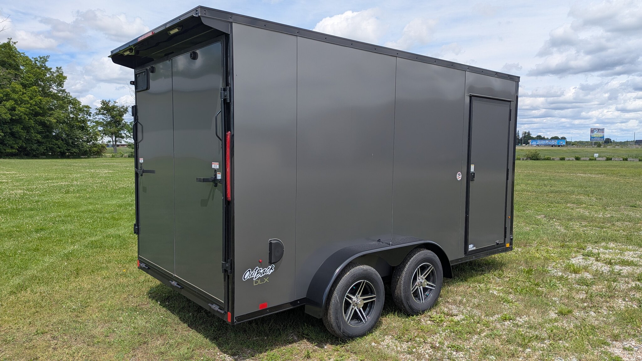 2026 Pace 7x14 Outback Deluxe Tandem Cargo Trailer (Ramp / 84 Interior)