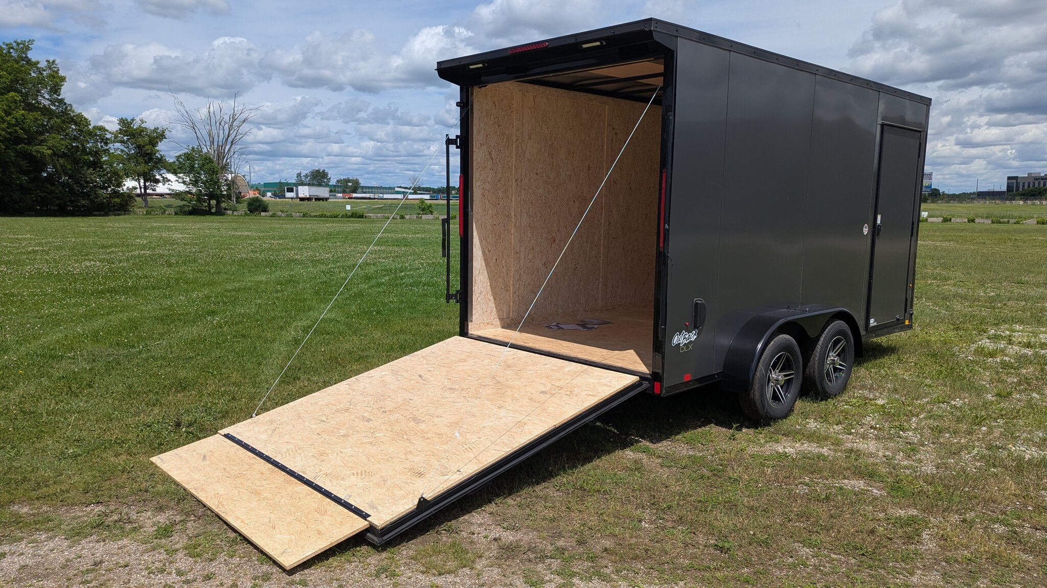 2026 Pace 7x14 Outback Deluxe Tandem Cargo Trailer (Ramp / 84 Interior)