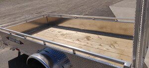 2022 Weberlane 5x10 Aluminum Single Axle Utility Trailer (AWL1060) SUMMER SALE
