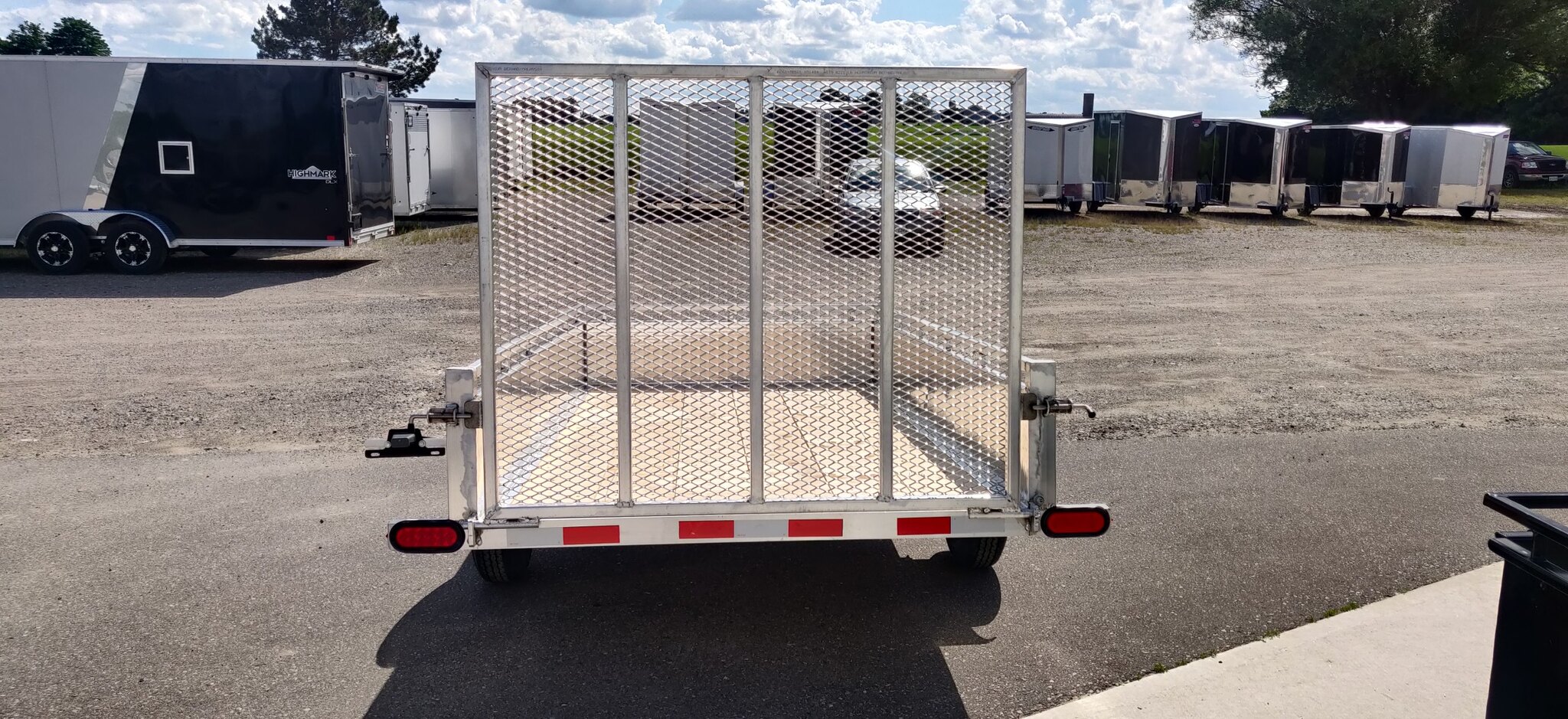 2022 Weberlane 5x10 Aluminum Single Axle Utility Trailer (AWL1060)