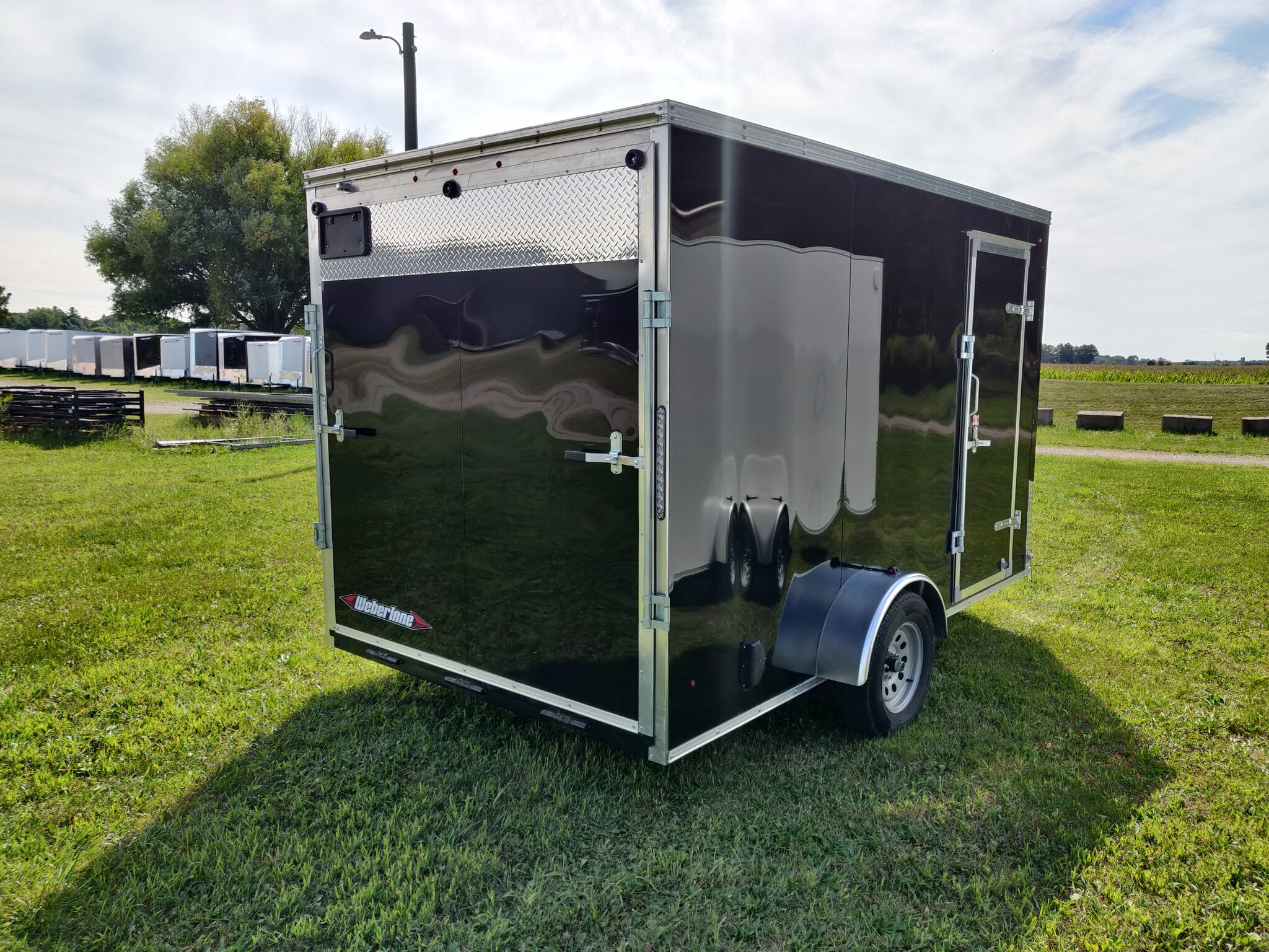 2023 Weberlane 7x12 Estate Cargo Trailer (12 inch / Rear Ramp)